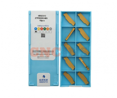 ZTFD0303-MG HR82513 Пластина отрезная, канавочная для стали