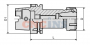 Патрон цанговый HSK63A-ER32-100