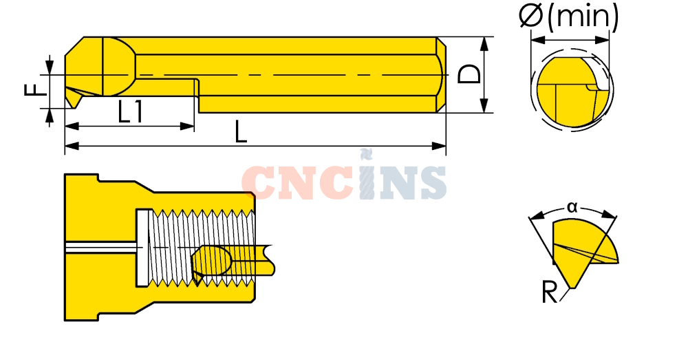  Резьбовые 55° 