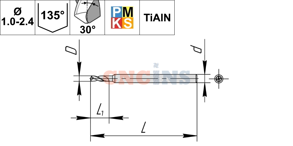  7xD Микросверла 