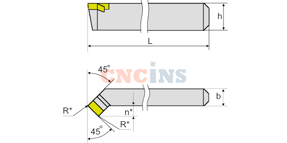  Резцы проходные отогнутые 